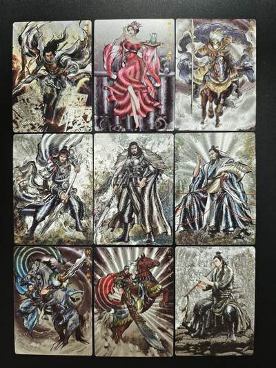 天玑星卡拍第182期《3.30周一截拍》持续收拍收评中 满赠卡需备注 - 卡德曼 张建东水浒 粗闪 九张