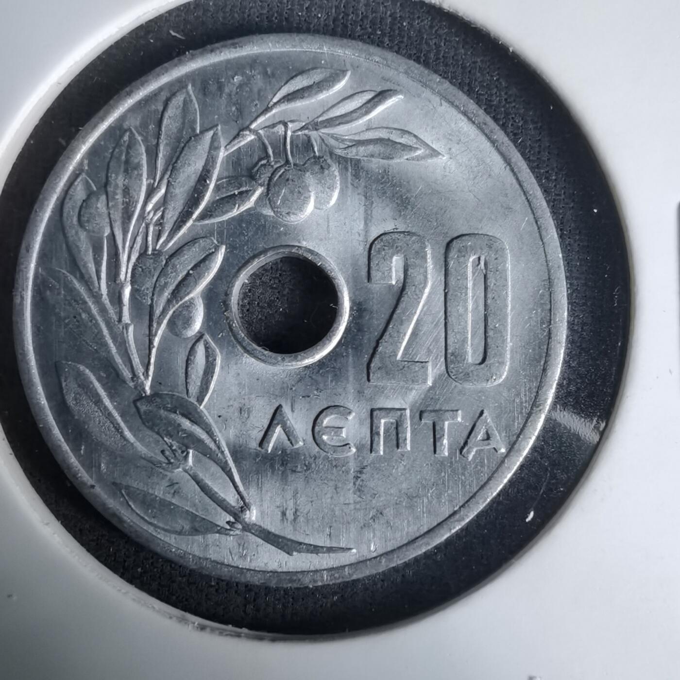 沼泽如烟--第1035场 希腊1964年20雷普塔