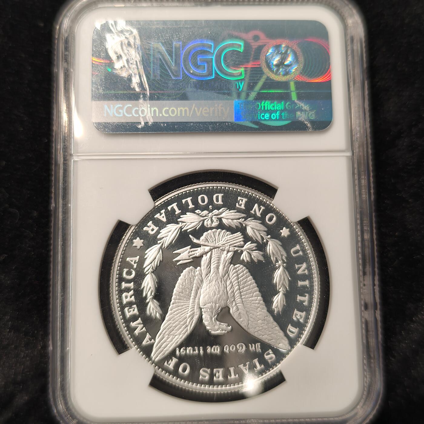 Krab外币市集Vol.28 NGC PF70UltraCameo 美国2025年S 精制摩根 特殊标签