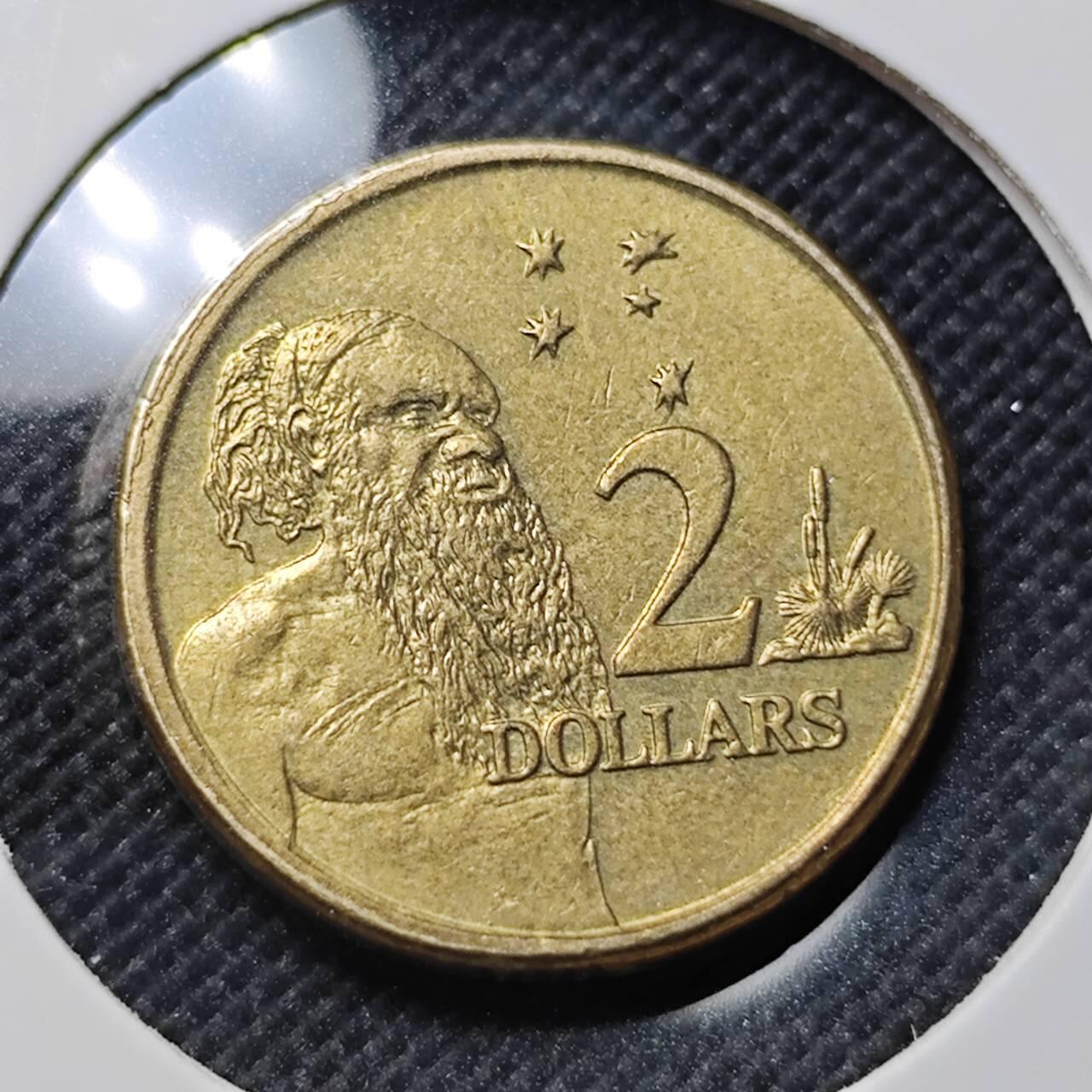 KK钱币收藏小铺  第409期 2月预留时间 周末发货  澳大利亚2元