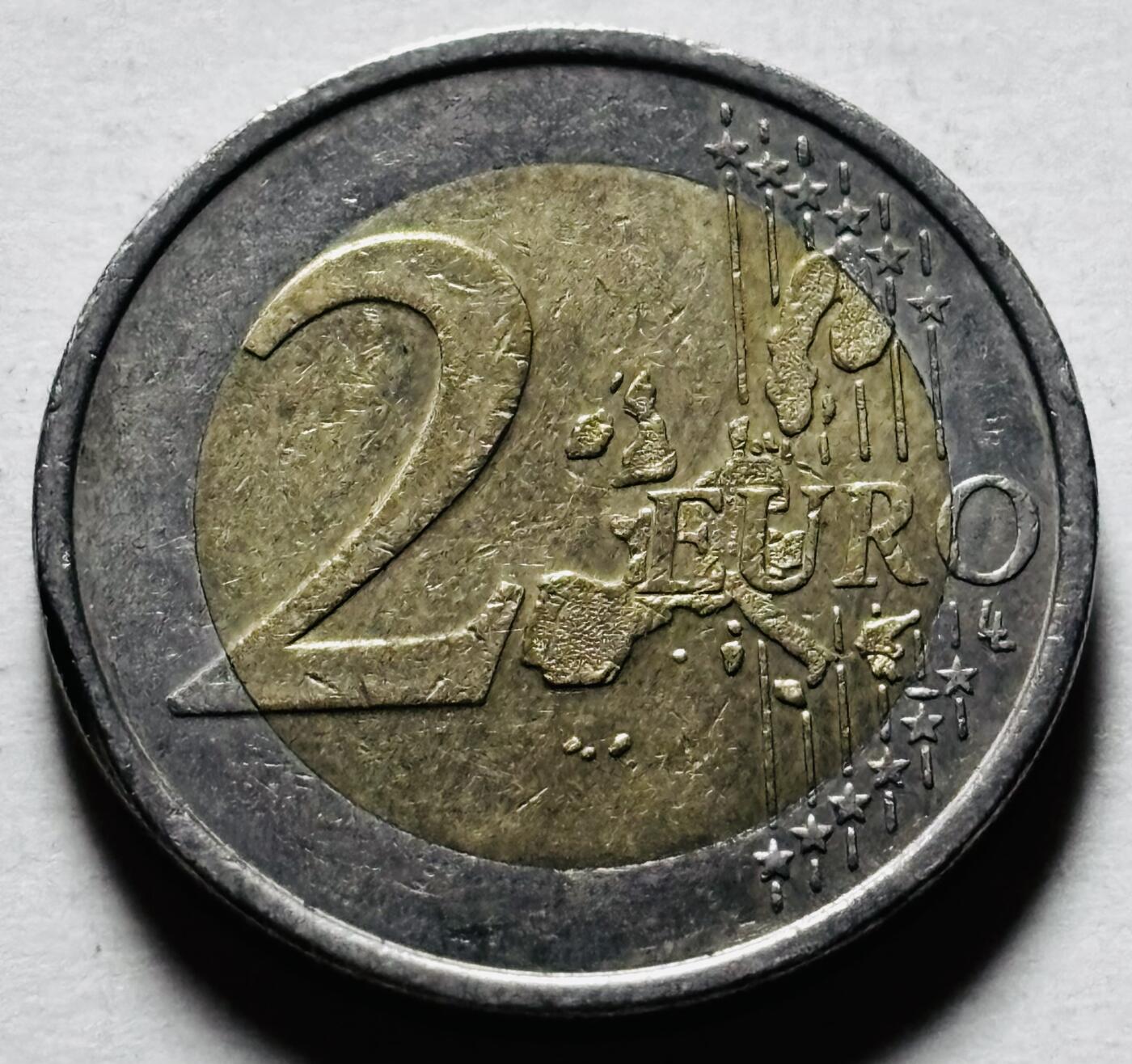 文馨钱币收藏第 298 场，长期接代拍业务 2005 年芬兰 2 欧元 第一版