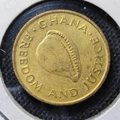 KK钱币收藏小铺  第410期 2月预留时间 周末发货 -  加纳1塞地