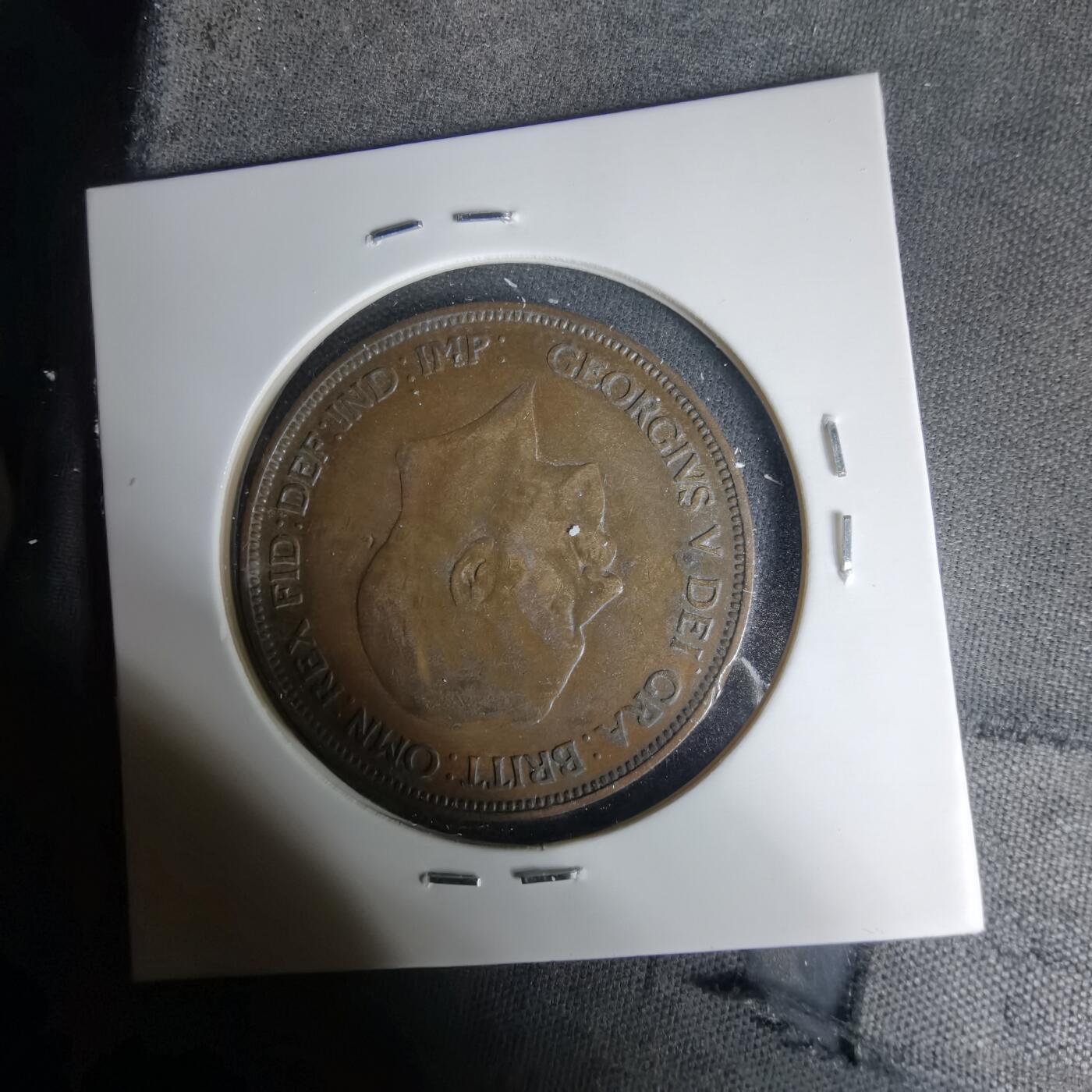 沼泽如烟--第1035场 英国1932年1便士