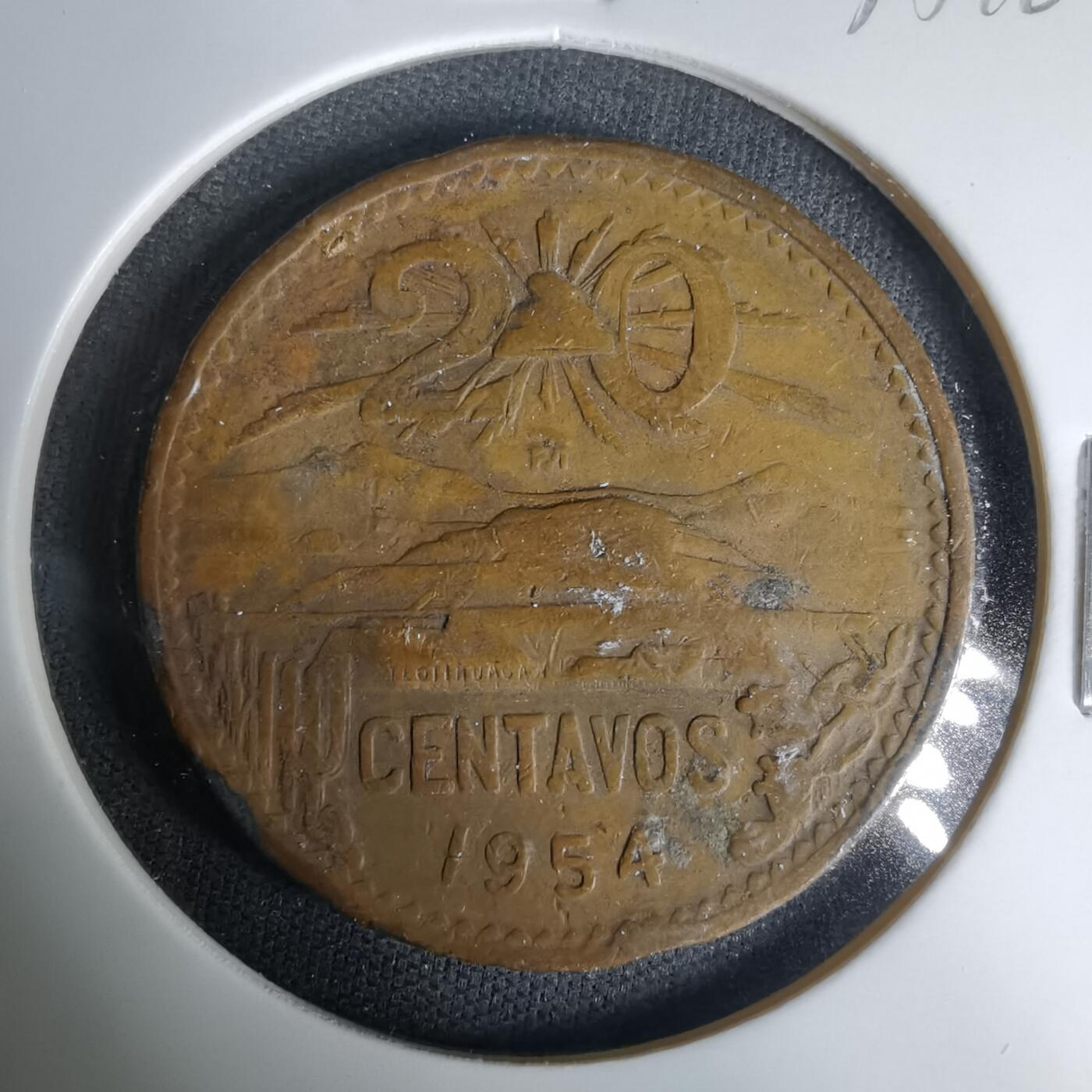 沼泽如烟--第1035场 墨西哥1954年20分