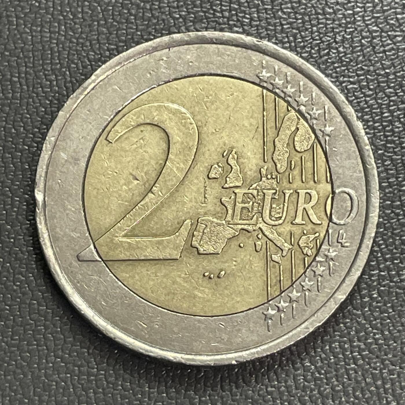 回流0328 法国2001年2欧元 生命之树