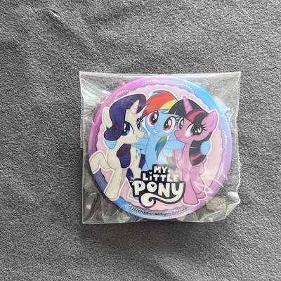 锦色铺子的潮玩第九期 🌸🌸🌸无佣金🌸 🌸🌸   - 小马宝莉云宝、珍奇  紫悦 合影 吧唧