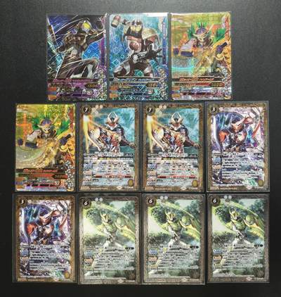 天玑星卡拍第182期《3.30周一截拍》持续收拍收评中 满赠卡需备注 - 万代 战斗之魂 街机卡 假面骑士 十一张