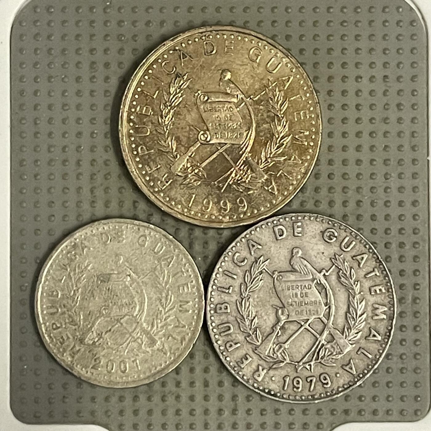 2026年第39场各国散币拍卖（总第189场） 危地马拉3枚