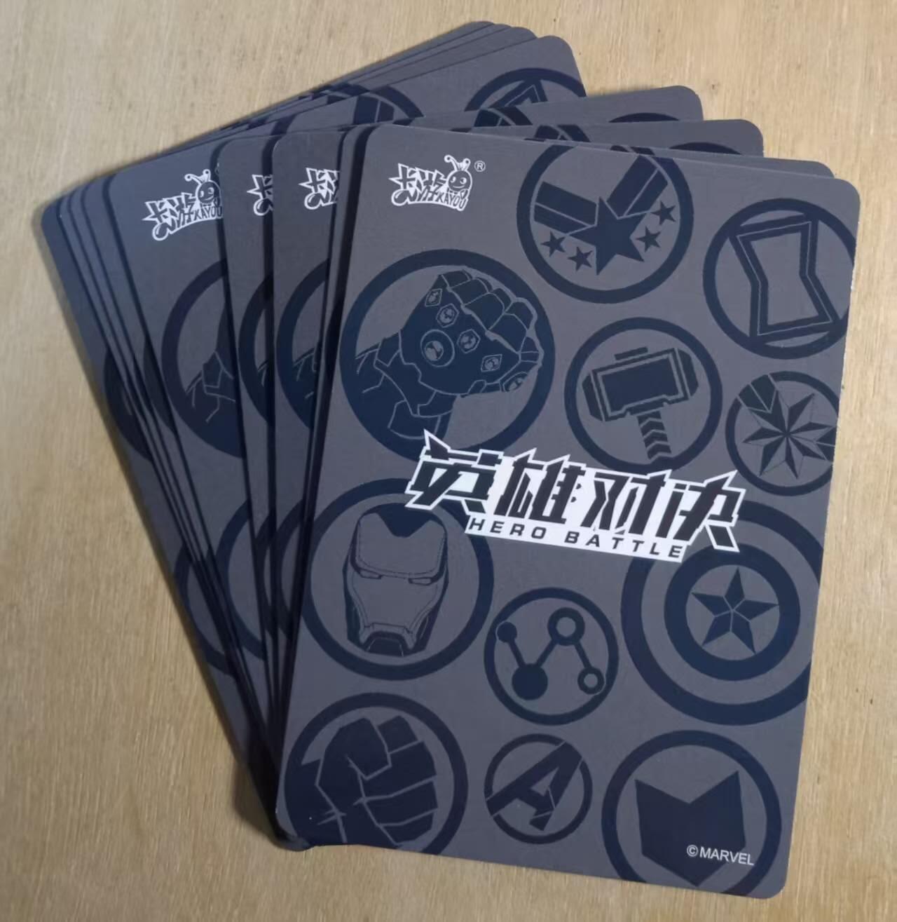 龙虎卡牌-八零场，奇点炸场！！（满200元包邮，无佣金，每周六结拍，欢迎送拍） 彩闪9张 卡游漫威英雄对决 SR