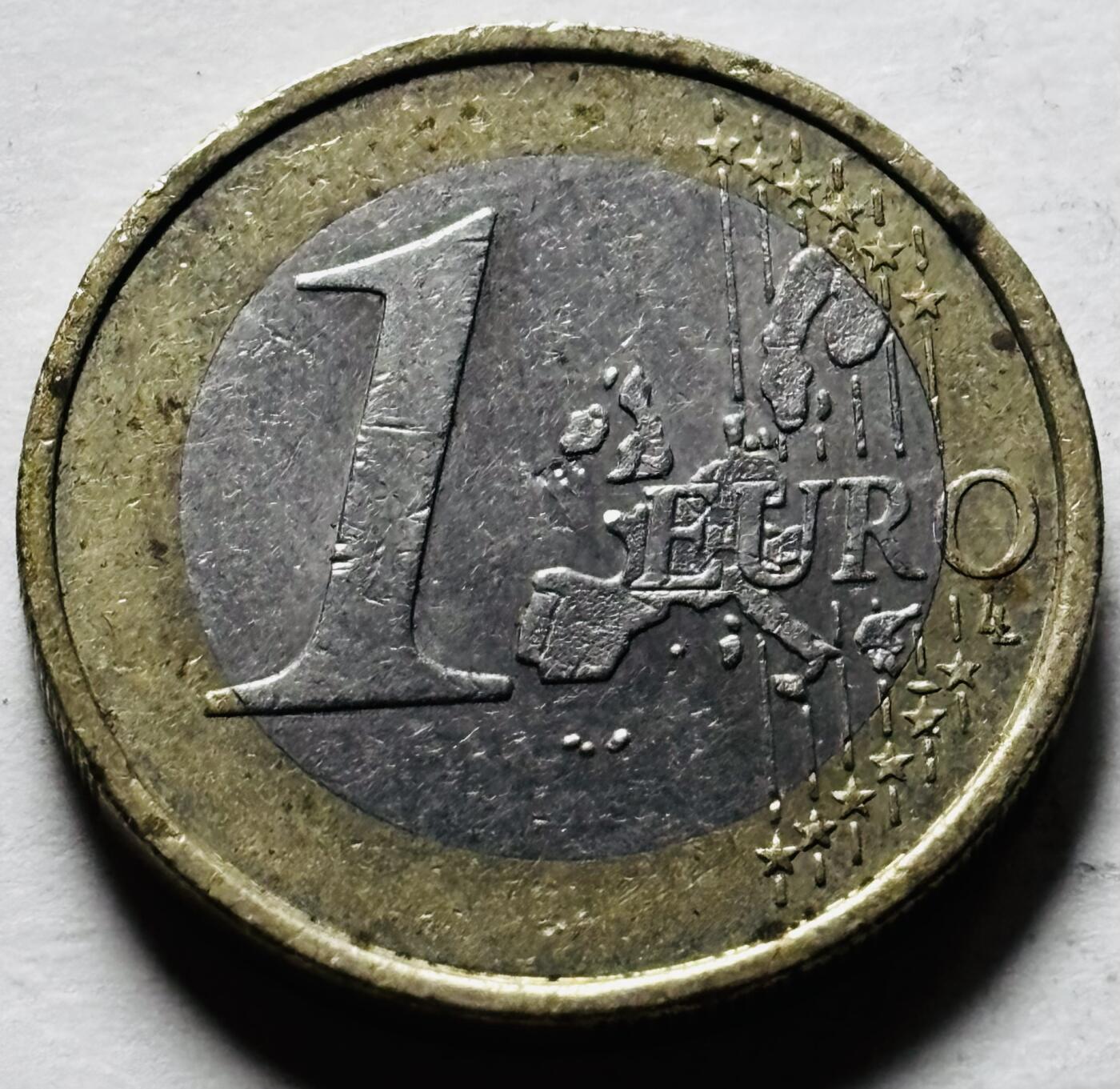 文馨钱币收藏第 298 场，长期接代拍业务 葡萄牙2003 年 1 欧元，第一版