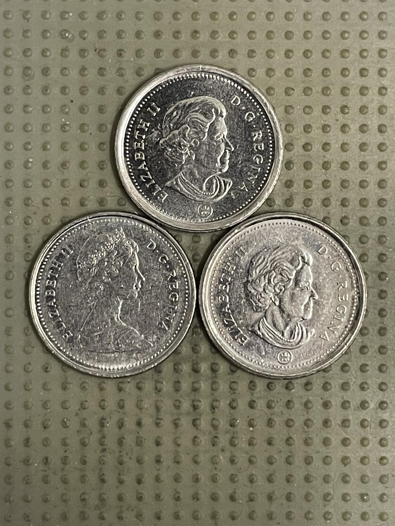 2026年第39场各国散币拍卖（总第189场） 加拿大10分3枚