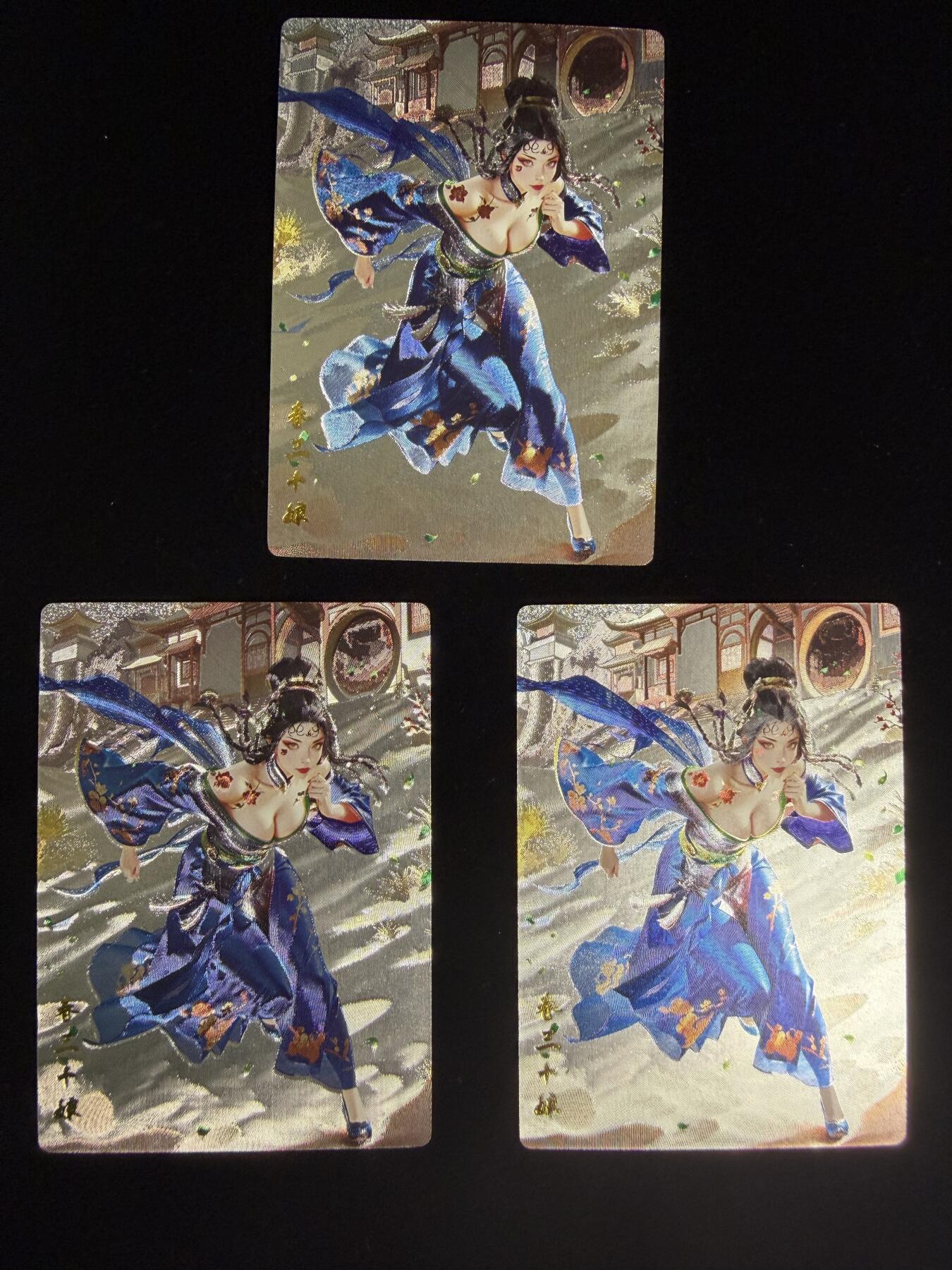 奇点卡牌限时专场无佣金 亲签 限编 所有卡牌独家赞助 部分卡牌支持多宫 流拍商品会循环上架 禁止小号扛价 拒绝套路 部分卡牌设有底价 大家放心拍！祝各位卡牌大佬名流身体健康！ 奇点卡牌 澜柚子 灵魅仙踪 原色春十三娘X3