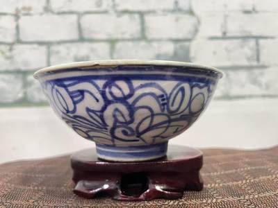 江南杂件场 - 民清时期双喜碗一只