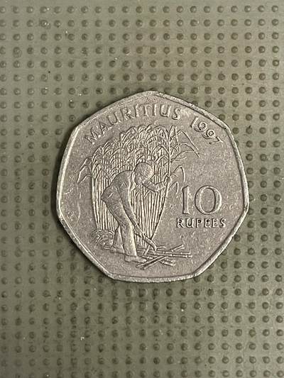 2026年第39场各国散币拍卖（总第189场） - 毛里求斯1997年10卢比