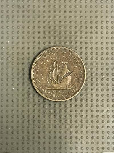 2026年第39场各国散币拍卖（总第189场） - 东加勒比1965年5分