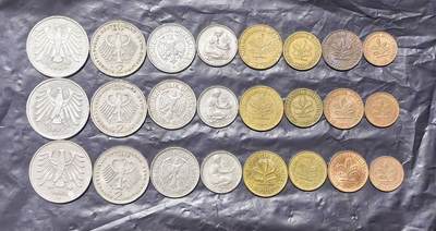 北京马甸外国币专卖第149期，外国币专场，陆续上拍，欢迎关注 - 德国马克3套