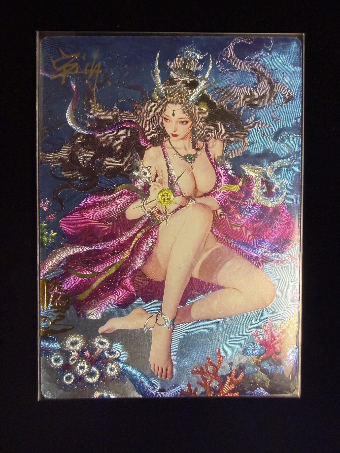 奇点卡牌限时专场无佣金 亲签 限编 所有卡牌独家赞助 部分卡牌支持多宫 流拍商品会循环上架 禁止小号扛价 拒绝套路 部分卡牌设有底价 大家放心拍！祝各位卡牌大佬名流身体健康！ 奇点卡牌 亲签限编 宗Rich玄灵谱西游 粗闪万圣公主亲签限编17/20