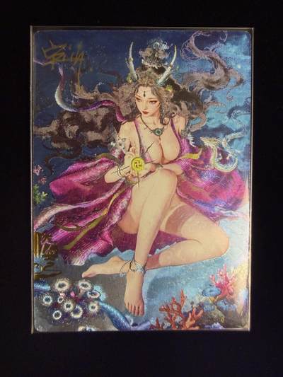 奇点卡牌限时专场无佣金 亲签 限编 所有卡牌独家赞助 部分卡牌支持多宫 流拍商品会循环上架 禁止小号扛价 拒绝套路 部分卡牌设有底价 大家放心拍！祝各位卡牌大佬名流身体健康！ - 奇点卡牌 亲签限编 宗Rich玄灵谱西游 粗闪万圣公主亲签限编17/20