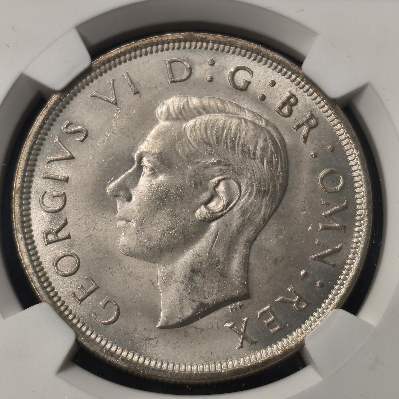 Krab外币市集Vol.28 NGC MS63 英国乔治六世1937年1克朗