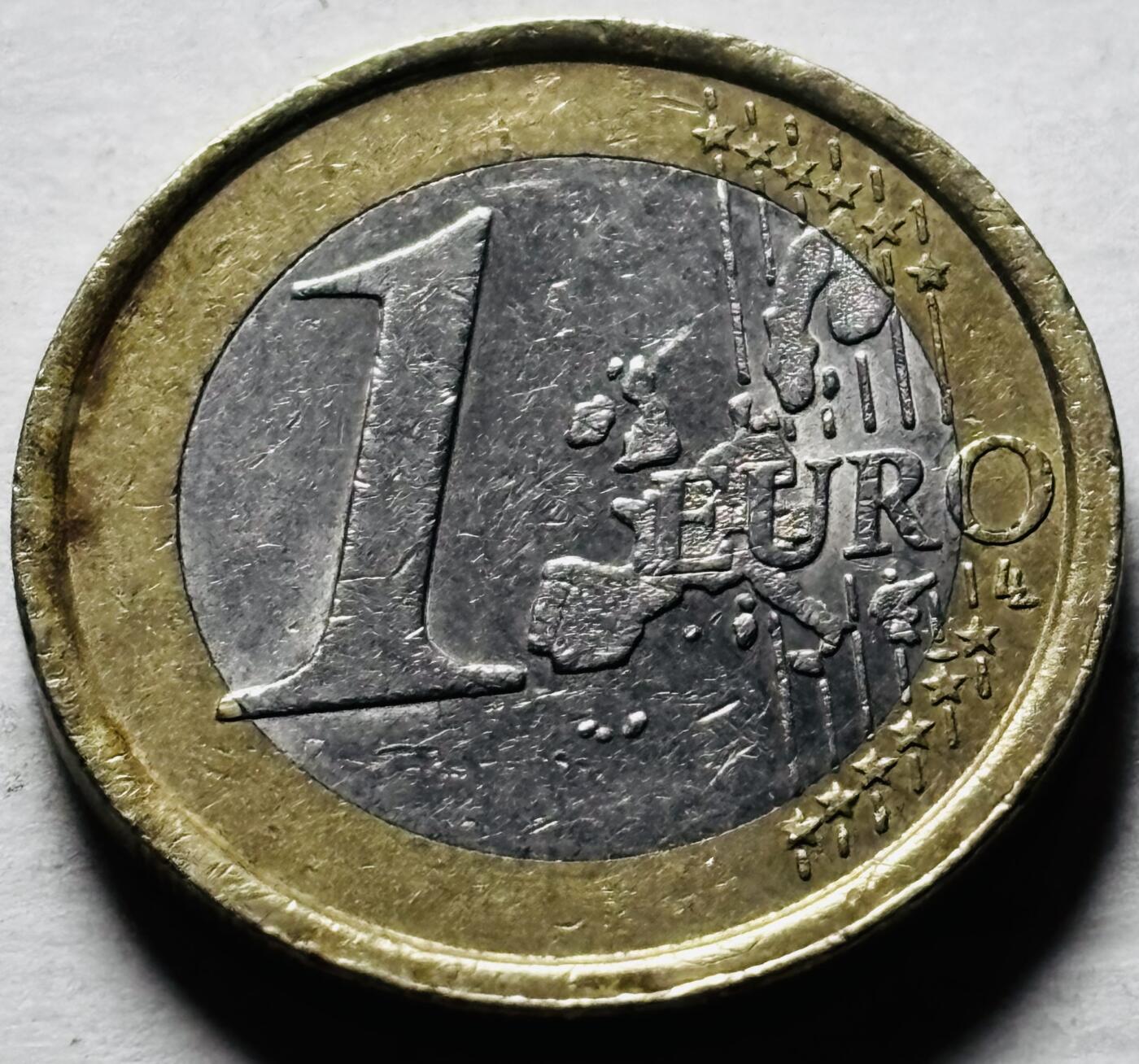 文馨钱币收藏第 298 场，长期接代拍业务 2006 年意大利 1 欧元，第一版