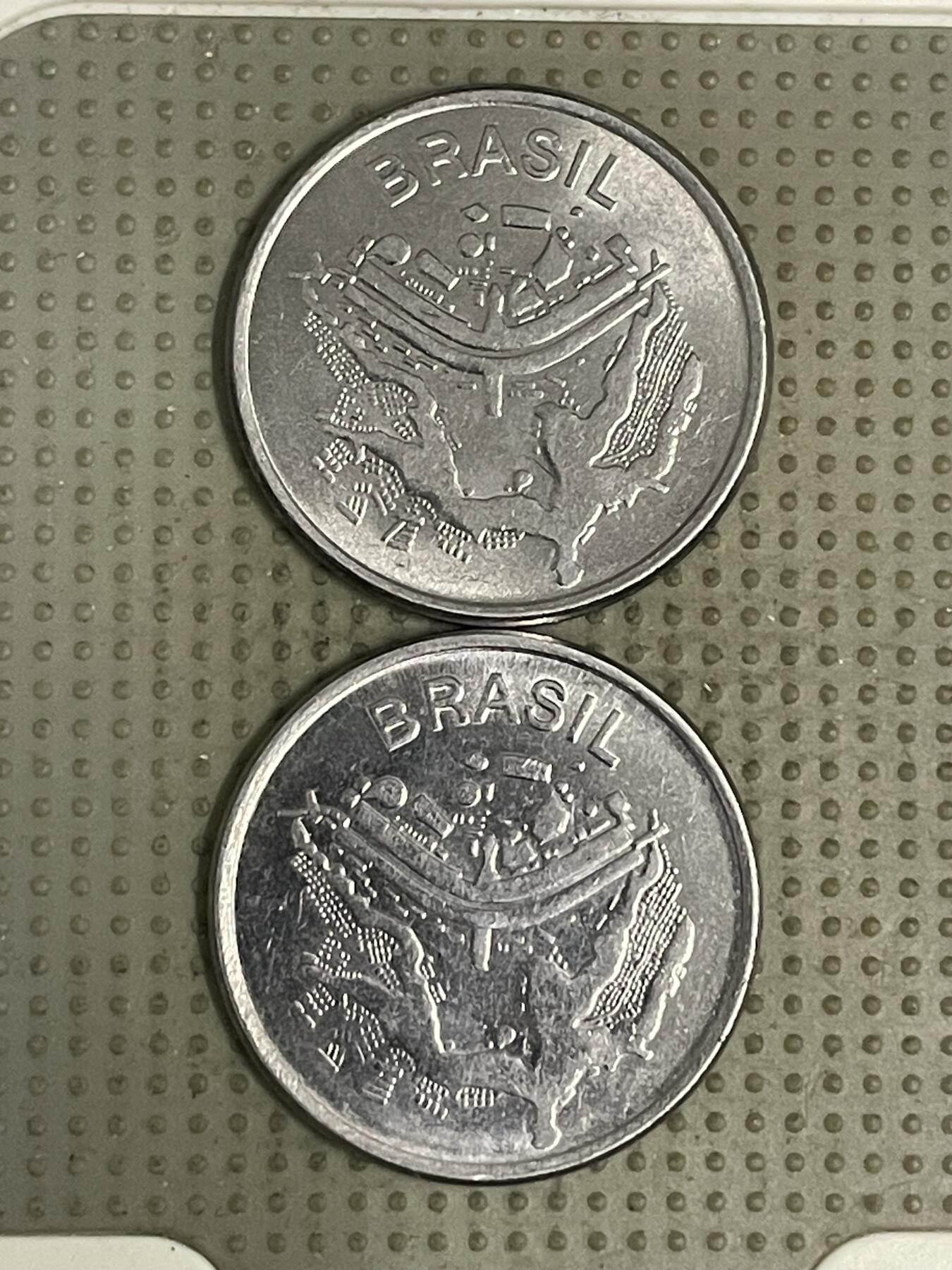 2026年第39场各国散币拍卖（总第189场） 巴西1984年50克鲁泽2枚