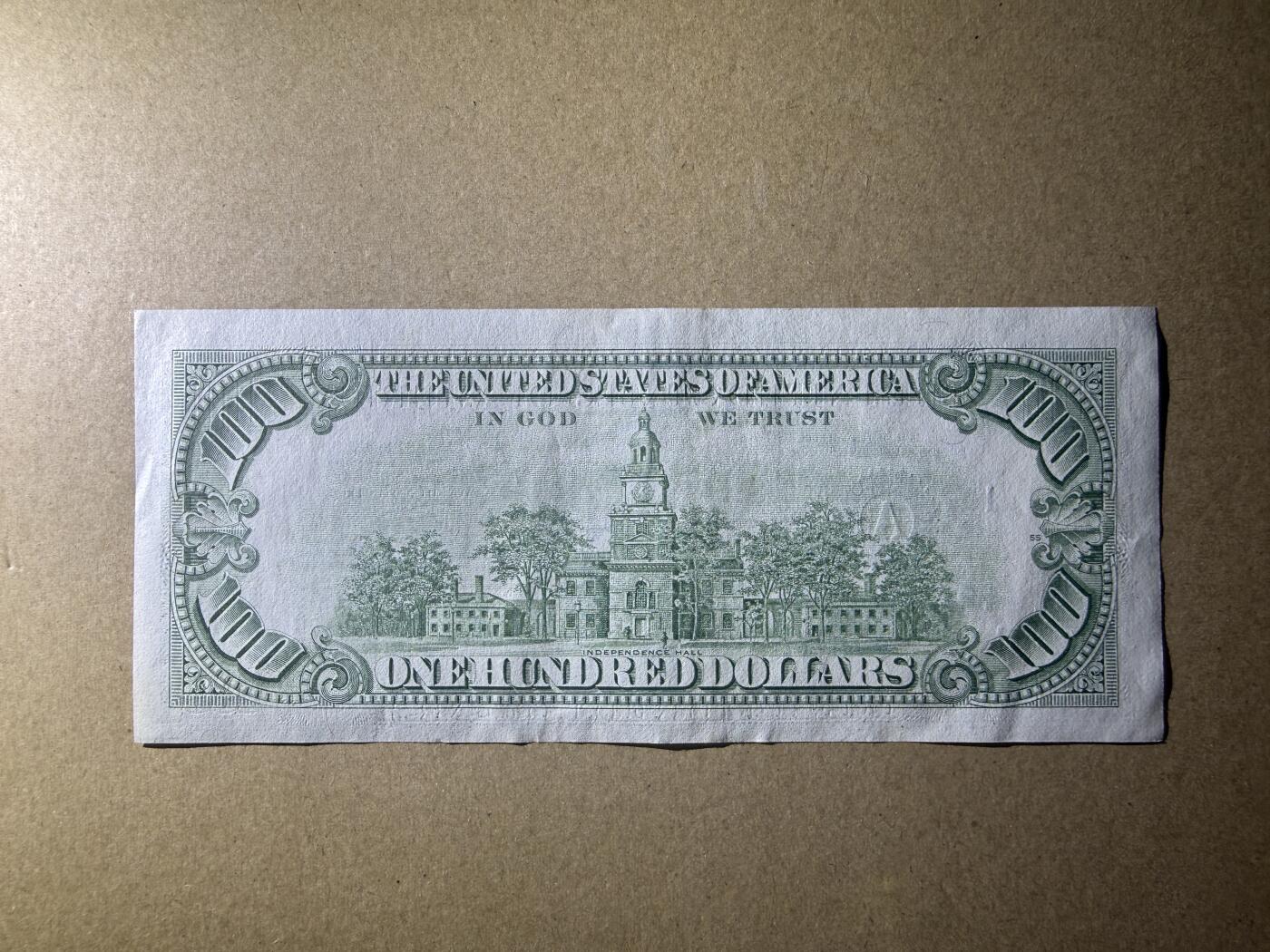 《艾美收藏》第238期-3.29周日外币畅拍场 美国100美元 AU 1985年