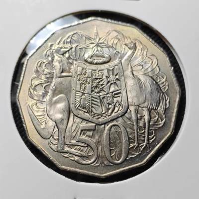 KK钱币收藏小铺  第409期 2月预留时间 周末发货 -  1978澳大利亚50分