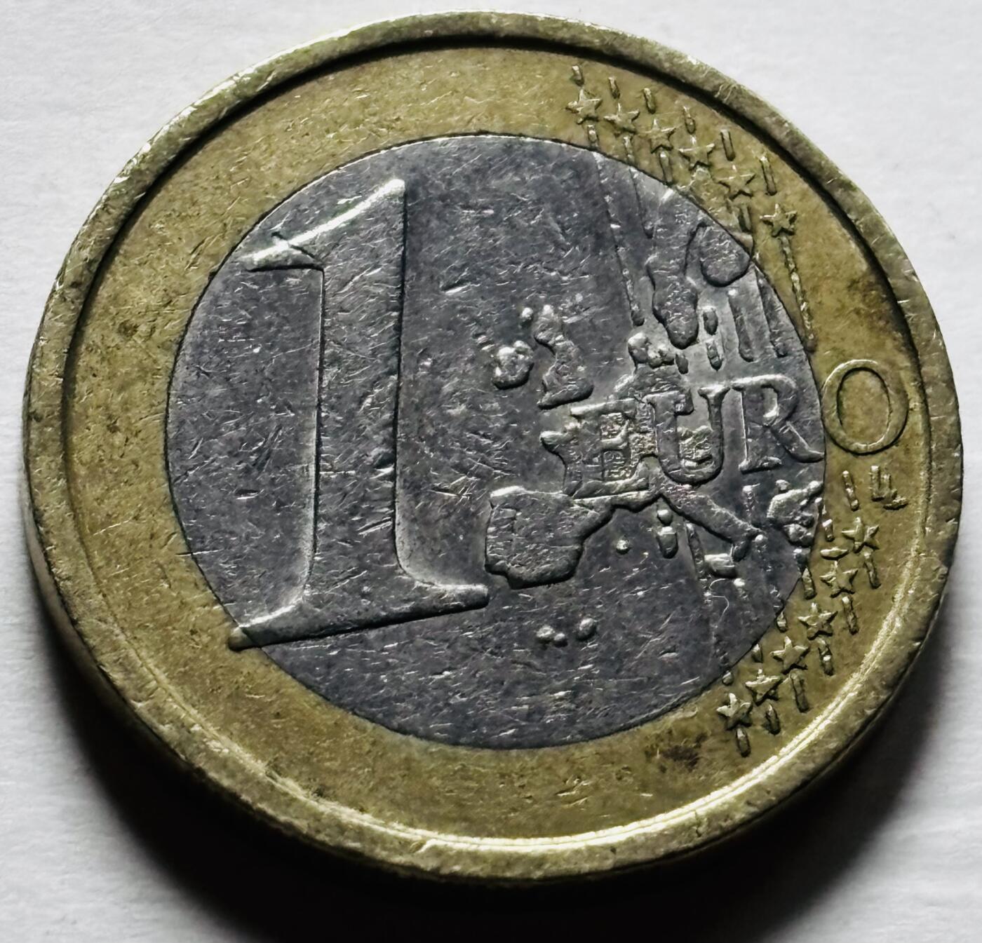 文馨钱币收藏第 298 场，长期接代拍业务 2002年意大利 1 欧元