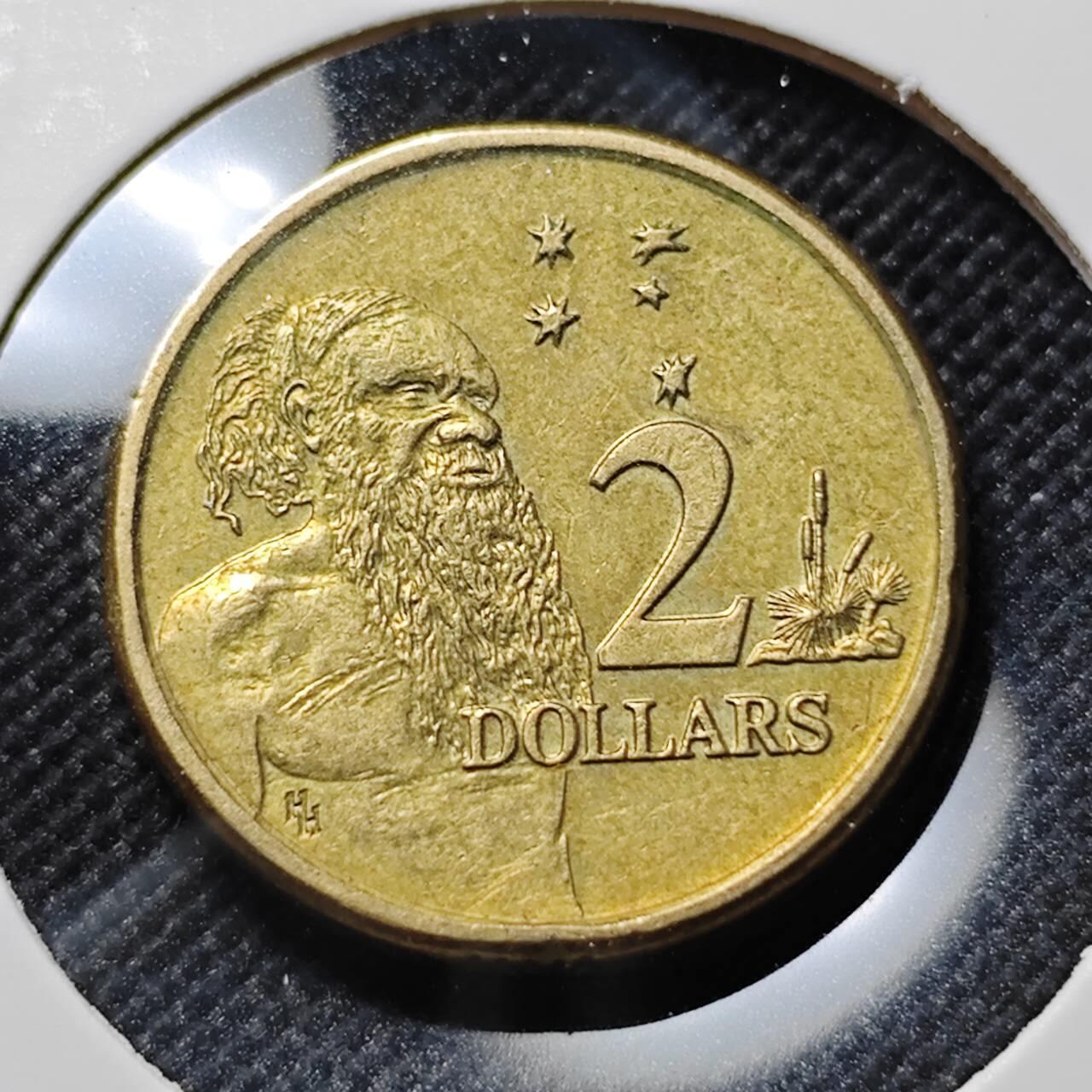 KK钱币收藏小铺  第409期 2月预留时间 周末发货  澳大利亚2元