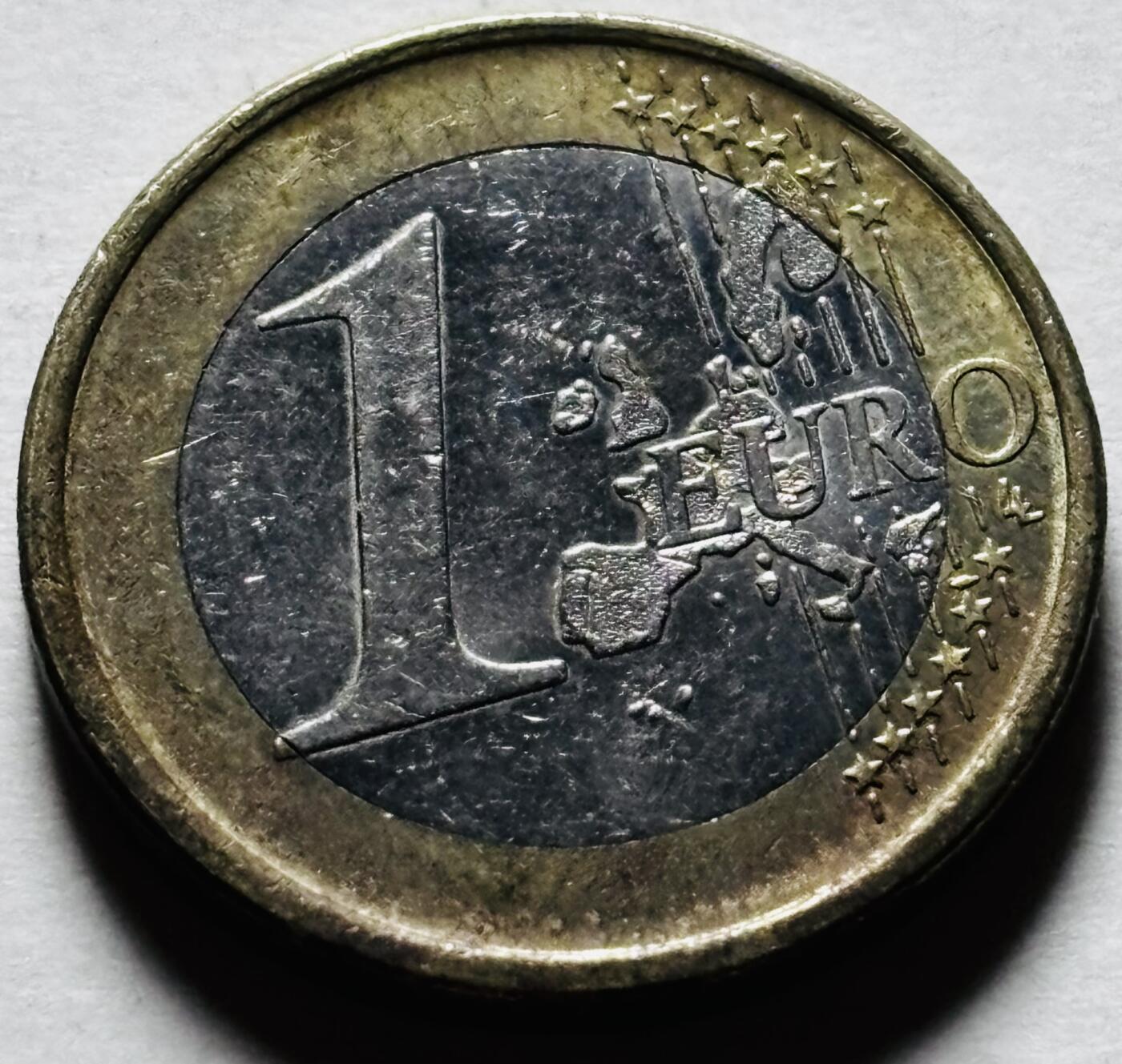 文馨钱币收藏第 298 场，长期接代拍业务 2002 年葡萄牙 1 欧元 第一版首发