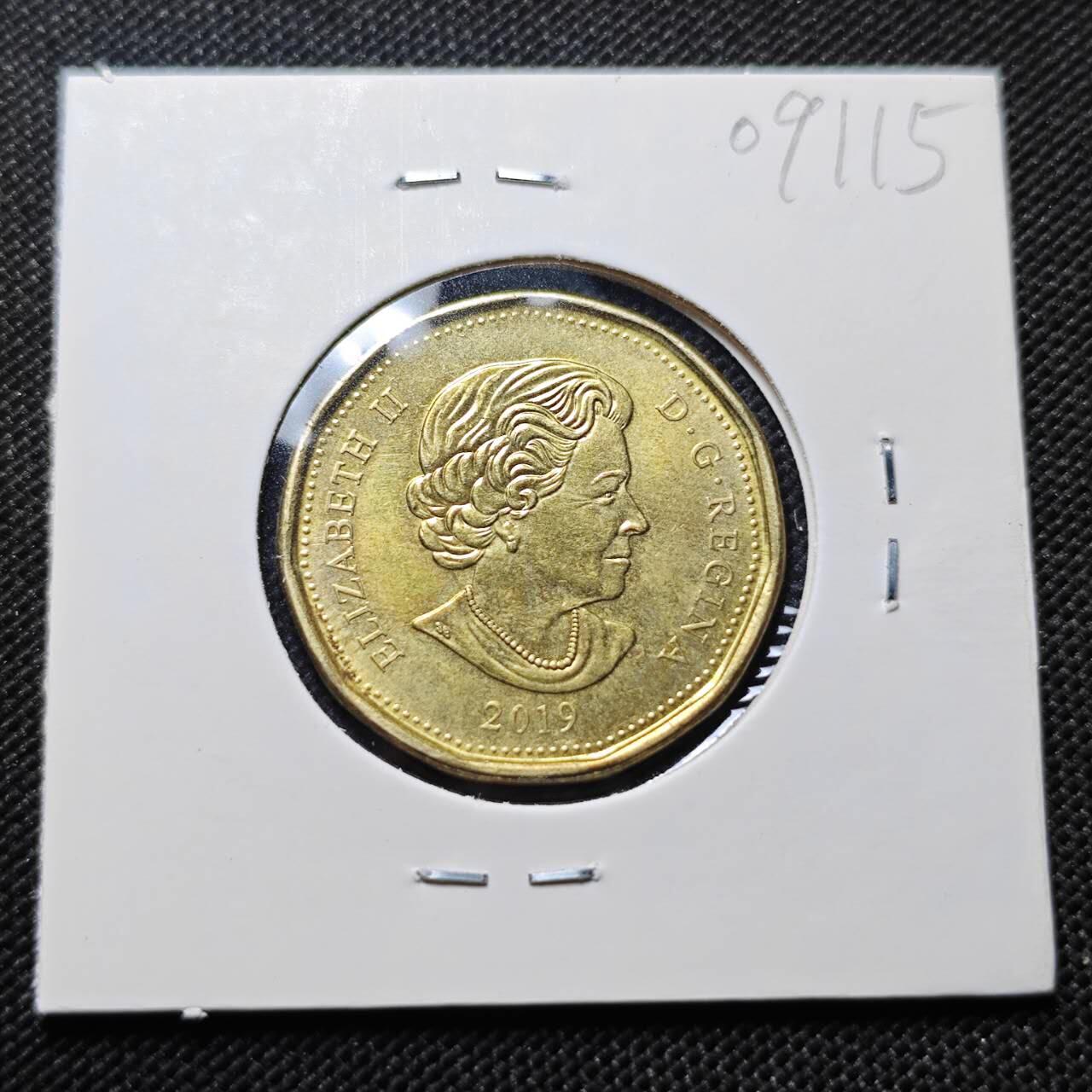 KK钱币收藏小铺  第409期 2月预留时间 周末发货  加拿大1元