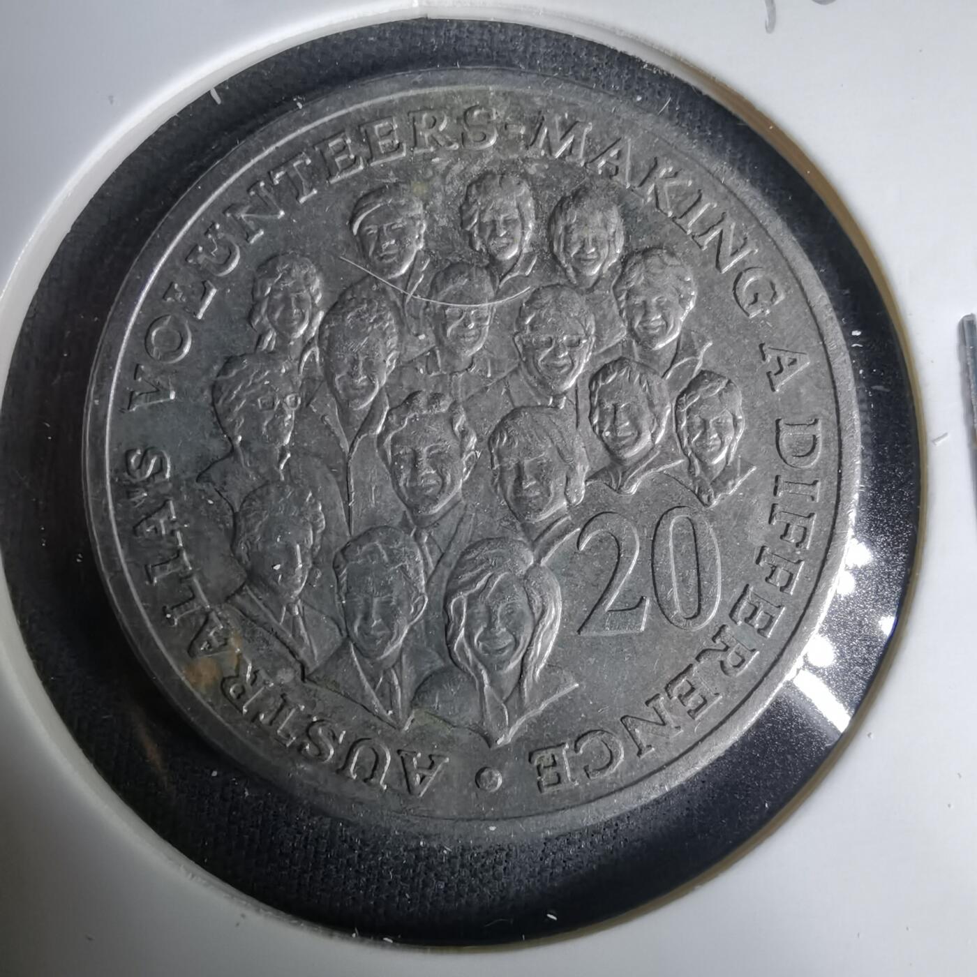 沼泽如烟--第1035场 澳大利亚2003年20分纪念币