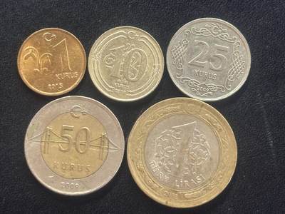 邮泉阁邮票限时拍卖第四十四场 （邮票在国外，请付邮费6元） - 土耳其5枚