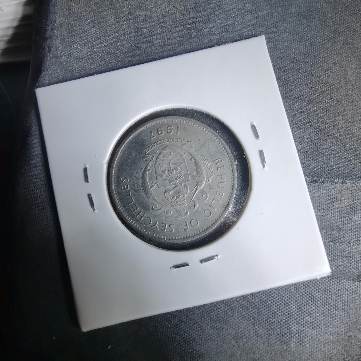 沼泽如烟--第1035场 塞舌尔1997年1卢比