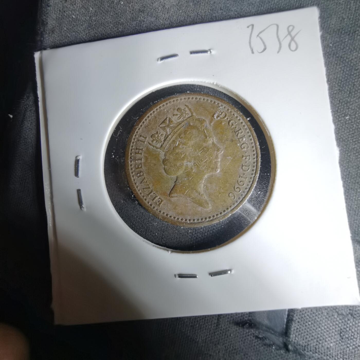 沼泽如烟--第1035场 英国1996年1磅