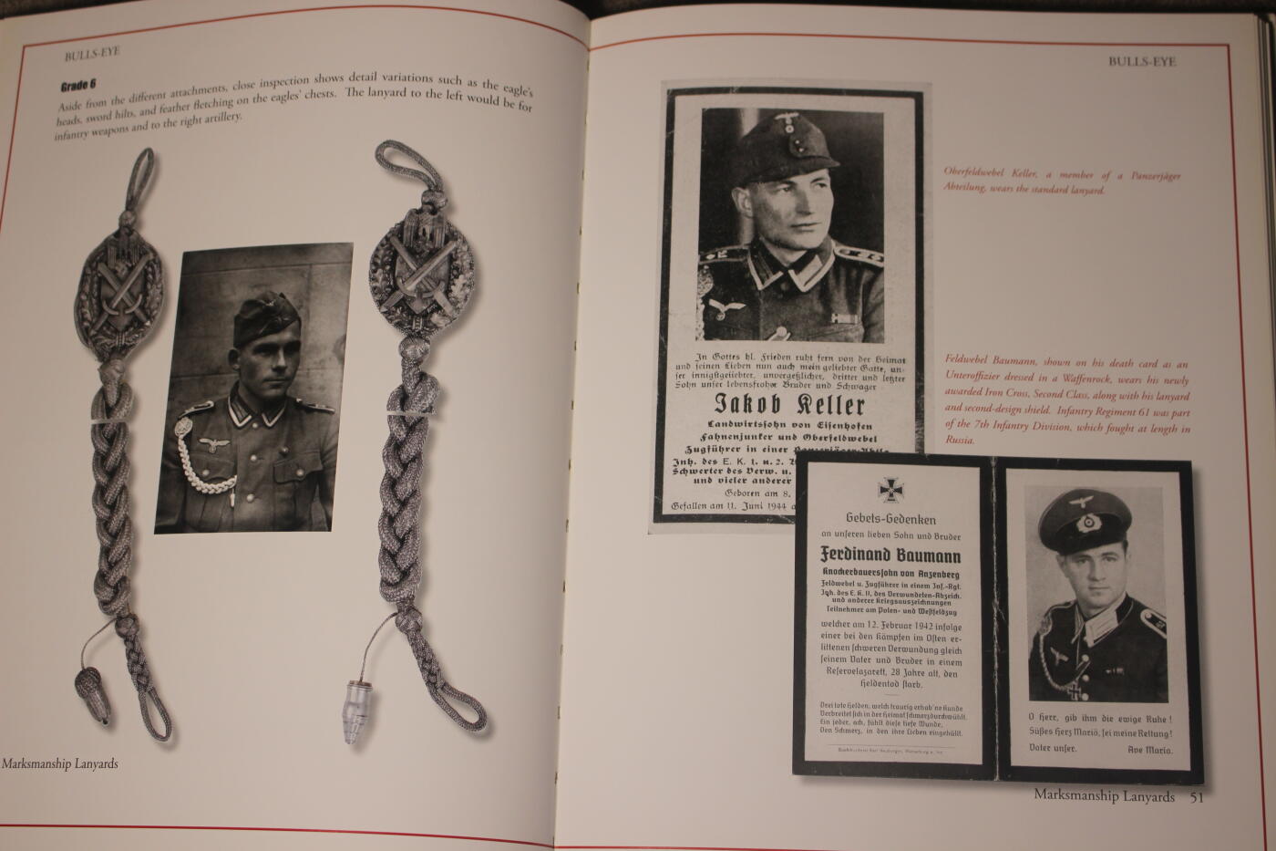 2026.4.2德系小拍卖 BULLS-EYE 德三射手续饰和独立击毁坦克鉴赏，共151页，全铜版纸印刷，较为详细的介绍了两款嘉奖的历史沿革和工艺细节，近库存品相