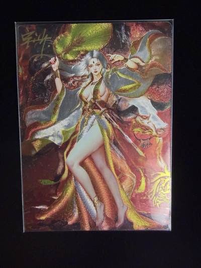 奇点卡牌限时专场无佣金 亲签 限编 所有卡牌独家赞助 部分卡牌支持多宫 流拍商品会循环上架 禁止小号扛价 拒绝套路 部分卡牌设有底价 大家放心拍！祝各位卡牌大佬名流身体健康！ - 奇点卡牌 亲签限编 宗Rich玄灵谱西游粗闪铁扇公主亲签限编15/20