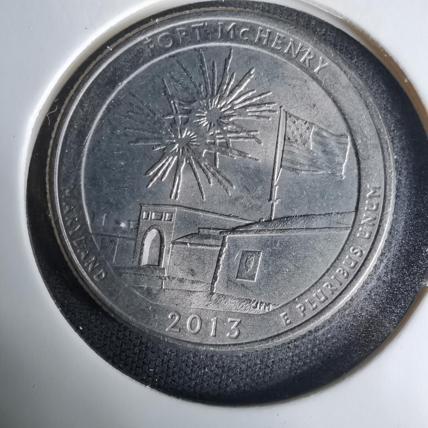 沼泽如烟--第1035场 美国2013年25分纪念币