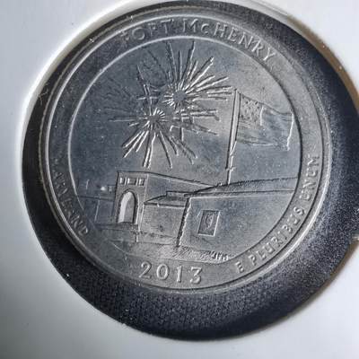 沼泽如烟--第1035场 - 美国2013年25分纪念币