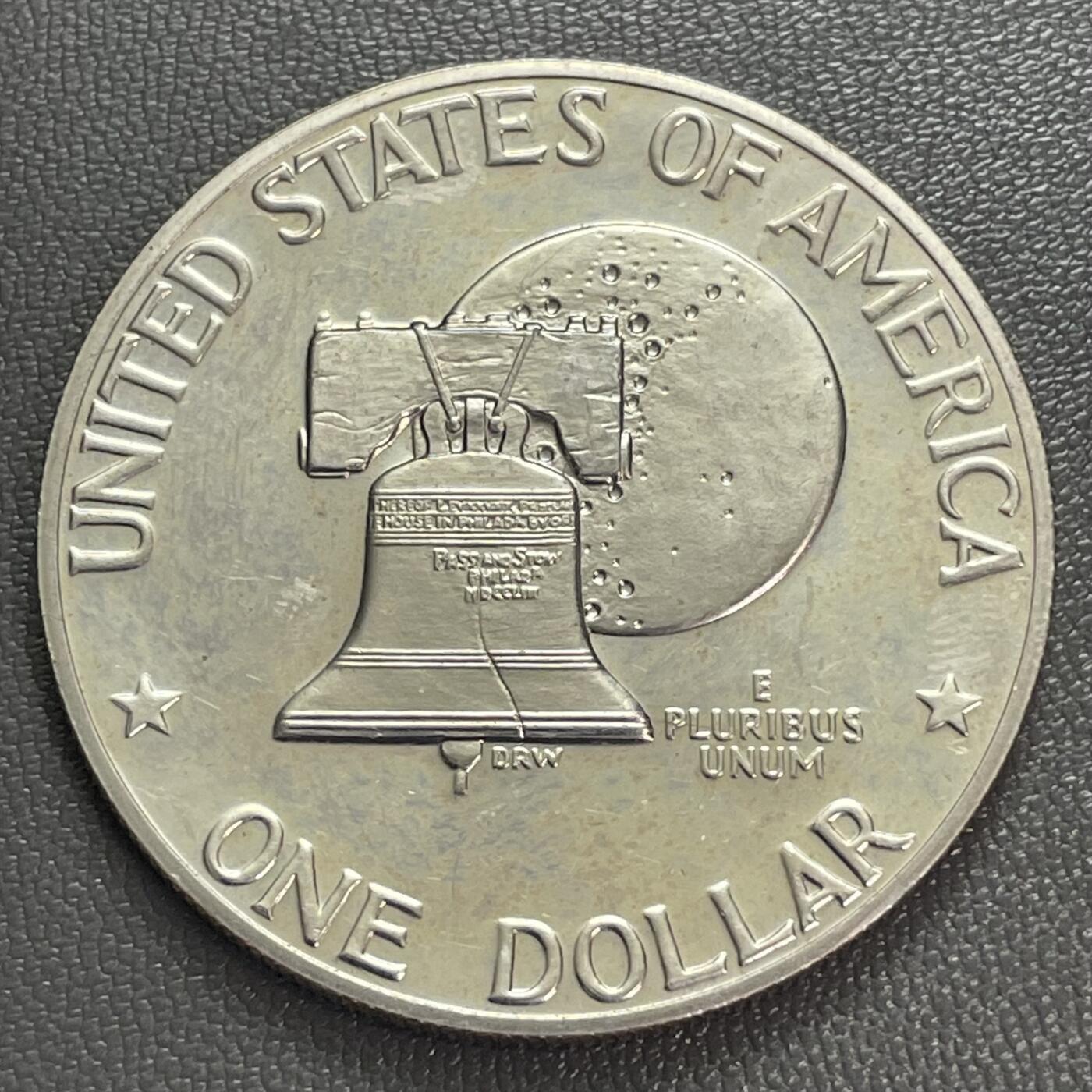 回流0328 美品 美国1976年1美元 独立200周年纪念币