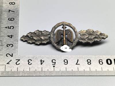 小驴勋章奖章收藏3月28日周六晚六点拍卖（珍爱和平，收藏战争，铭记历史，勿忘国耻，忠党爱国。有偿代拍，送拍规则在简介最后，参拍须阅读规则后再参拍，关系到运费包装发货时效真假辨别等关键信息，拍卖时不再发原图，看大图店主微信码在拍卖店铺介绍里） - 现代工艺品  昼间作战勋饰 非原品