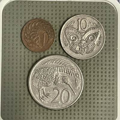 2026年第39场各国散币拍卖（总第189场） - 新西兰3枚