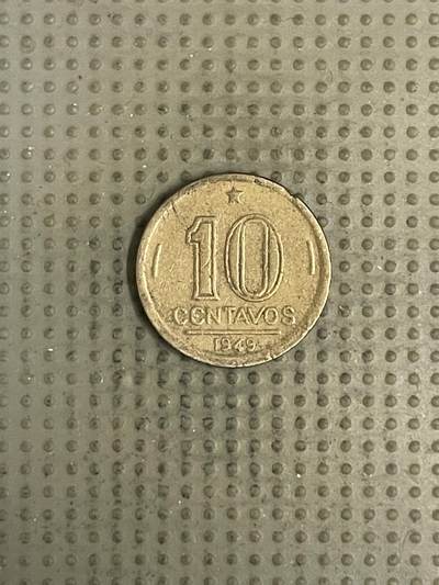 2026年第39场各国散币拍卖（总第189场） - 巴西1949年10分