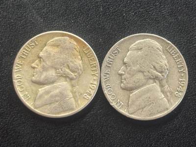 邮泉阁邮票限时拍卖第四十四场 （邮票在国外，请付邮费6元） - 美国1948年5分2枚