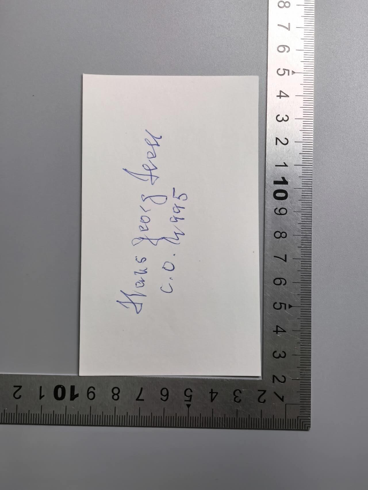 小驴勋章奖章收藏3月28日周六晚六点拍卖（珍爱和平，收藏战争，铭记历史，勿忘国耻，忠党爱国。有偿代拍，送拍规则在简介最后，参拍须阅读规则后再参拍，关系到运费包装发货时效真假辨别等关键信息，拍卖时不再发原图，看大图店主微信码在拍卖店铺介绍里） 海军骑士战后签名照片