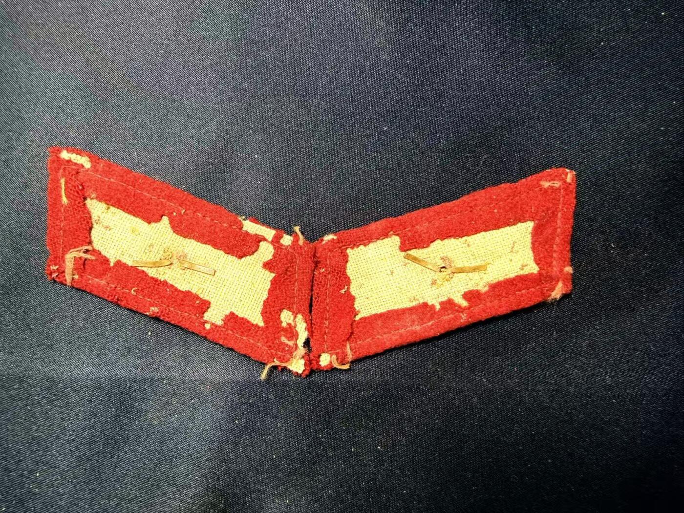 云宸嘉赏-勋臻文献佳藏优品精选场次（低佣 转发佣金红包） su-M55式越南合成领 早期窄版底板 