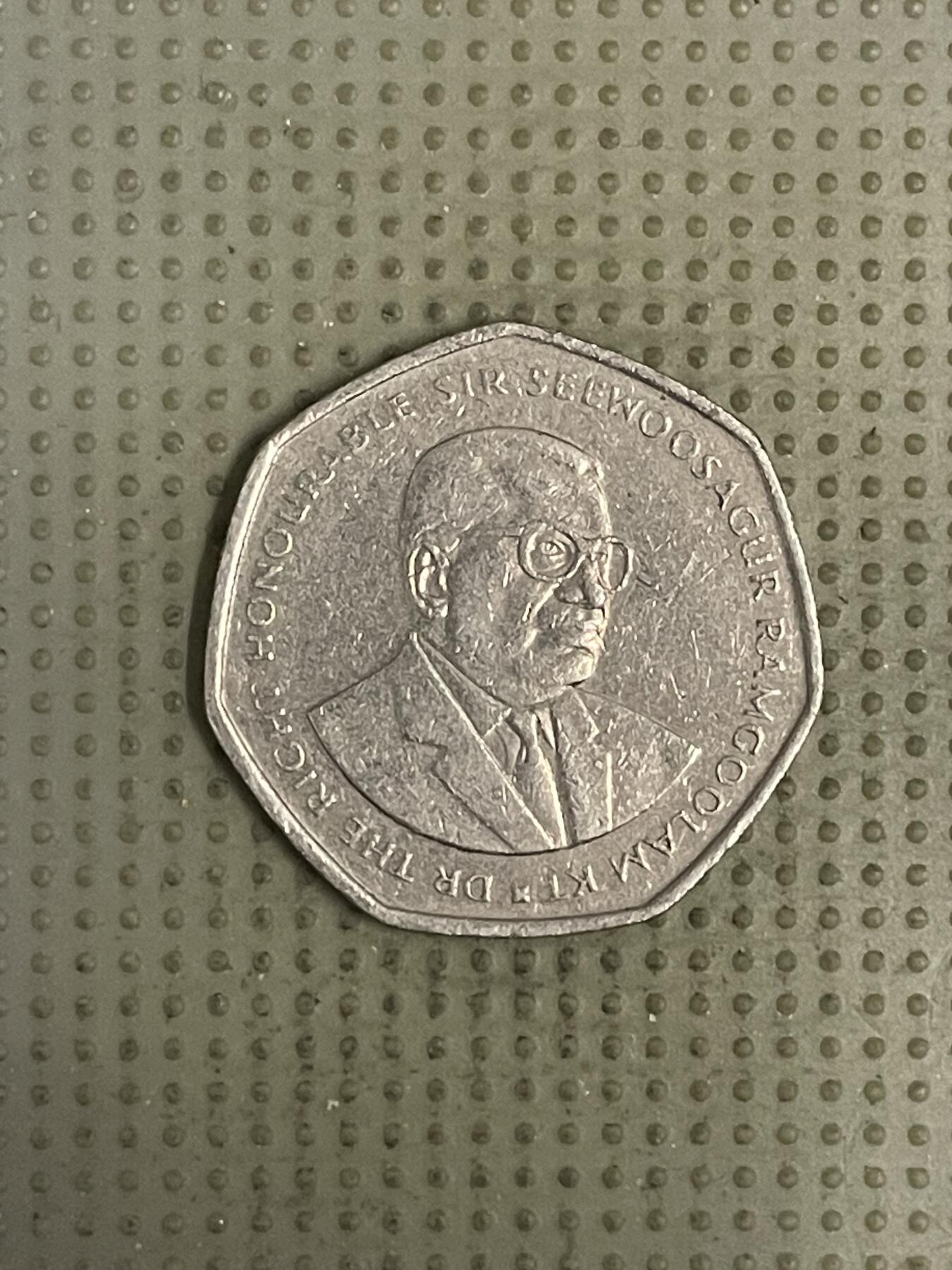 2026年第39场各国散币拍卖（总第189场） 毛里求斯1997年10卢比