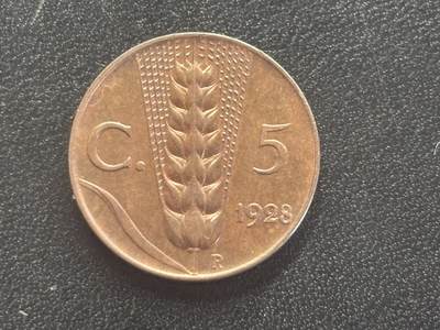 邮泉阁邮票限时拍卖第四十四场 （邮票在国外，请付邮费6元） - 意大利  维克托·伊曼纽尔三世国王1928年5分