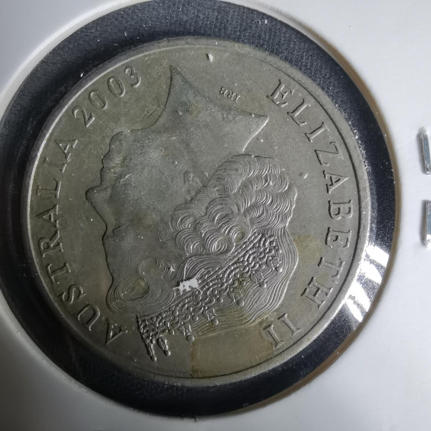 沼泽如烟--第1035场 澳大利亚2003年20分纪念币