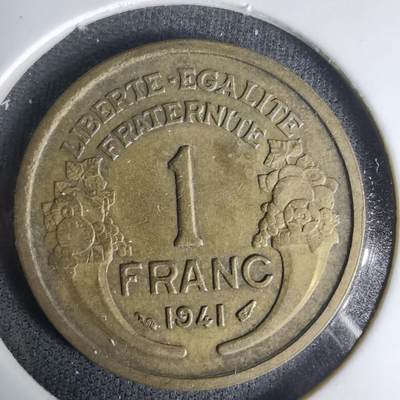 沼泽如烟--第1035场 - 法国1941年1法郎